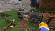 Placing a campfire under a furnace provides a cool effect (Image via u/Nairetic on Reddit)